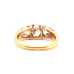 Victorian Diamond Three Stone Ring-Charlotte Sayers Antique Jewellery