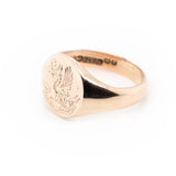 Victorian Dragon Signet Ring-Charlotte Sayers Antique Jewellery