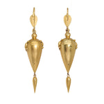 Victorian Drop Earrings-Charlotte Sayers Antique Jewellery