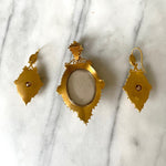 Victorian Earring & Pendant Suite-Charlotte Sayers Antique Jewellery