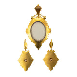 Victorian Earring & Pendant Suite-Charlotte Sayers Antique Jewellery