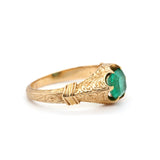 Victorian Emerald Ring-Charlotte Sayers Antique Jewellery