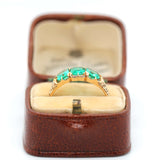 Victorian Emerald Ring-Charlotte Sayers Antique Jewellery