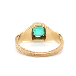 Victorian Emerald Ring-Charlotte Sayers Antique Jewellery