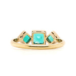 Victorian Emerald Ring-Charlotte Sayers Antique Jewellery