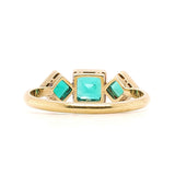 Victorian Emerald Ring-Charlotte Sayers Antique Jewellery