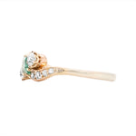 Victorian Emerald and Diamond Ring-Charlotte Sayers Antique Jewellery