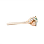 Victorian Emerald and Diamond Ring-Charlotte Sayers Antique Jewellery