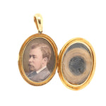 Victorian Engraved Locket-Charlotte Sayers Antique Jewellery