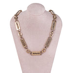 Victorian Fancy Link Collar Necklace-Charlotte Sayers Antique Jewellery