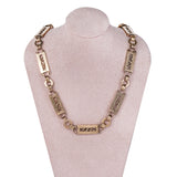 Victorian Fancy Link Collar Necklace-Charlotte Sayers Antique Jewellery