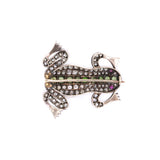 Victorian Frog Brooch-Charlotte Sayers Antique Jewellery