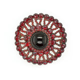 Victorian Garnet Brooch-Charlotte Sayers Antique Jewellery