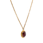 Victorian Garnet Pendant-Charlotte Sayers Antique Jewellery