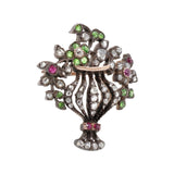 Victorian Giardinetti Brooch-Charlotte Sayers Antique Jewellery