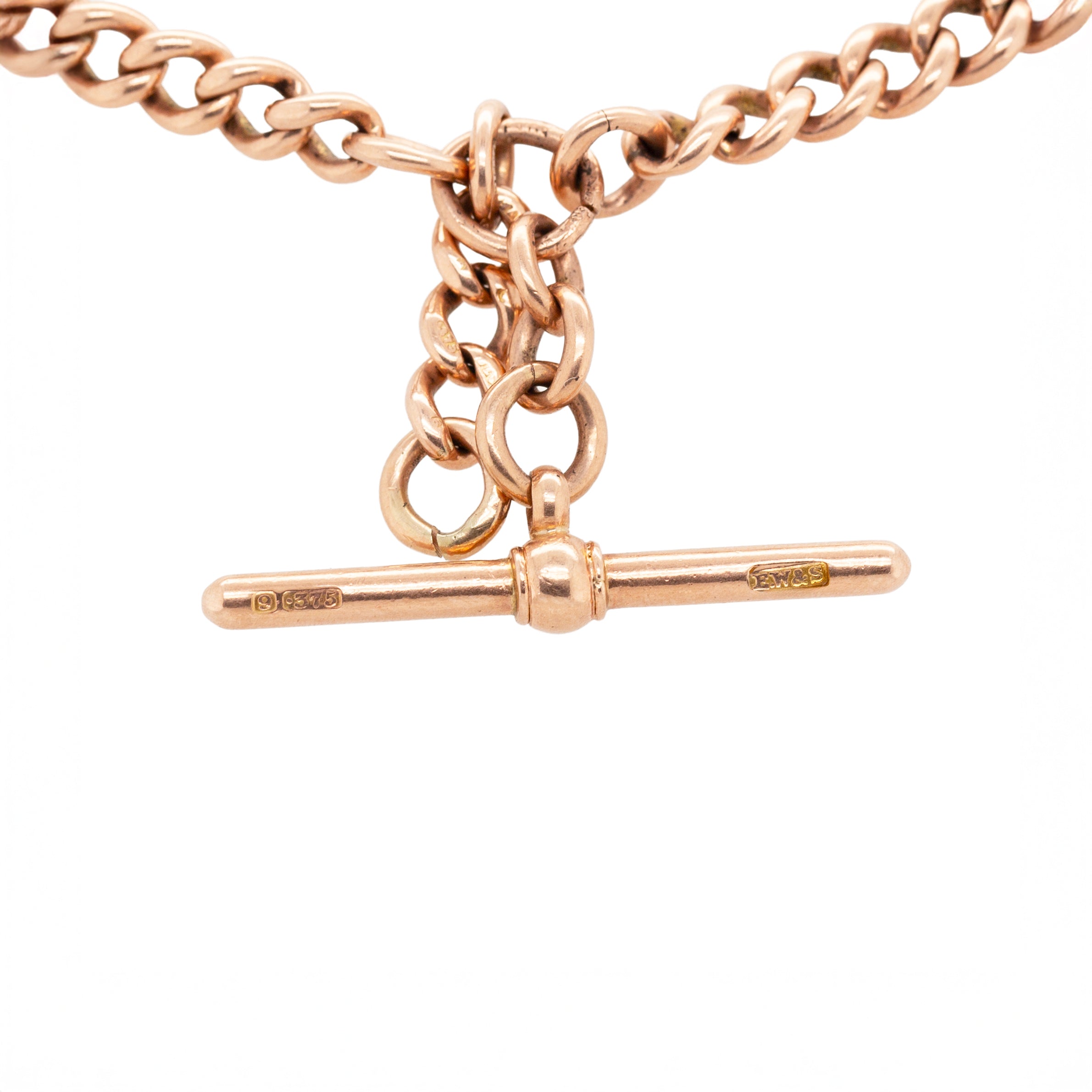 Victorian Gold Albert Chain-Charlotte Sayers Antique Jewellery