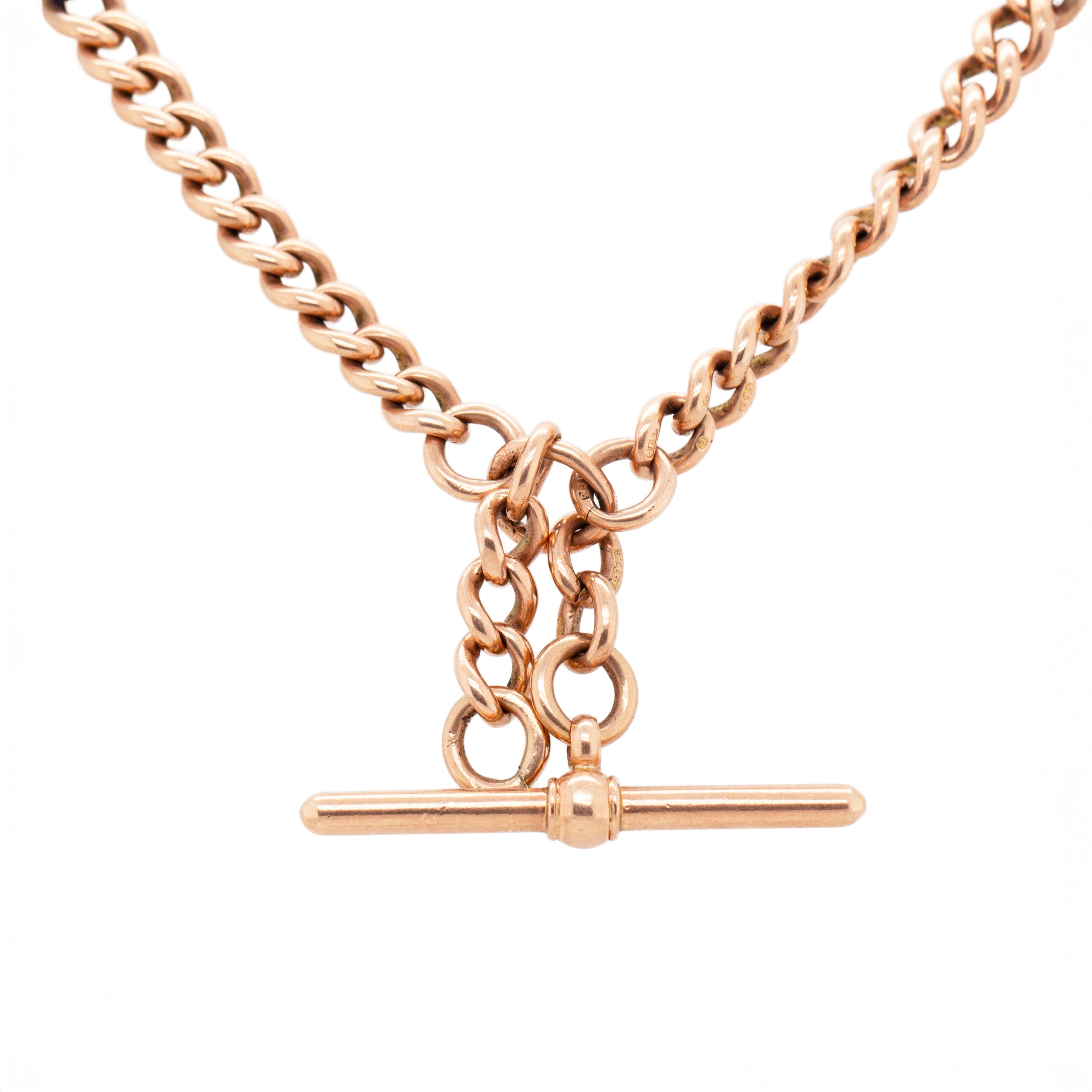 Victorian Gold Albert Chain-Charlotte Sayers Antique Jewellery