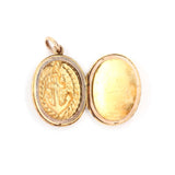 Victorian Gold Anchor Locket-Charlotte Sayers Antique Jewellery