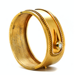 Victorian Gold Bangle-Charlotte Sayers Antique Jewellery