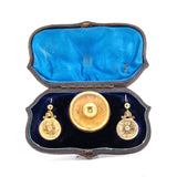 Victorian Gold Boxed Suite-Charlotte Sayers Antique Jewellery