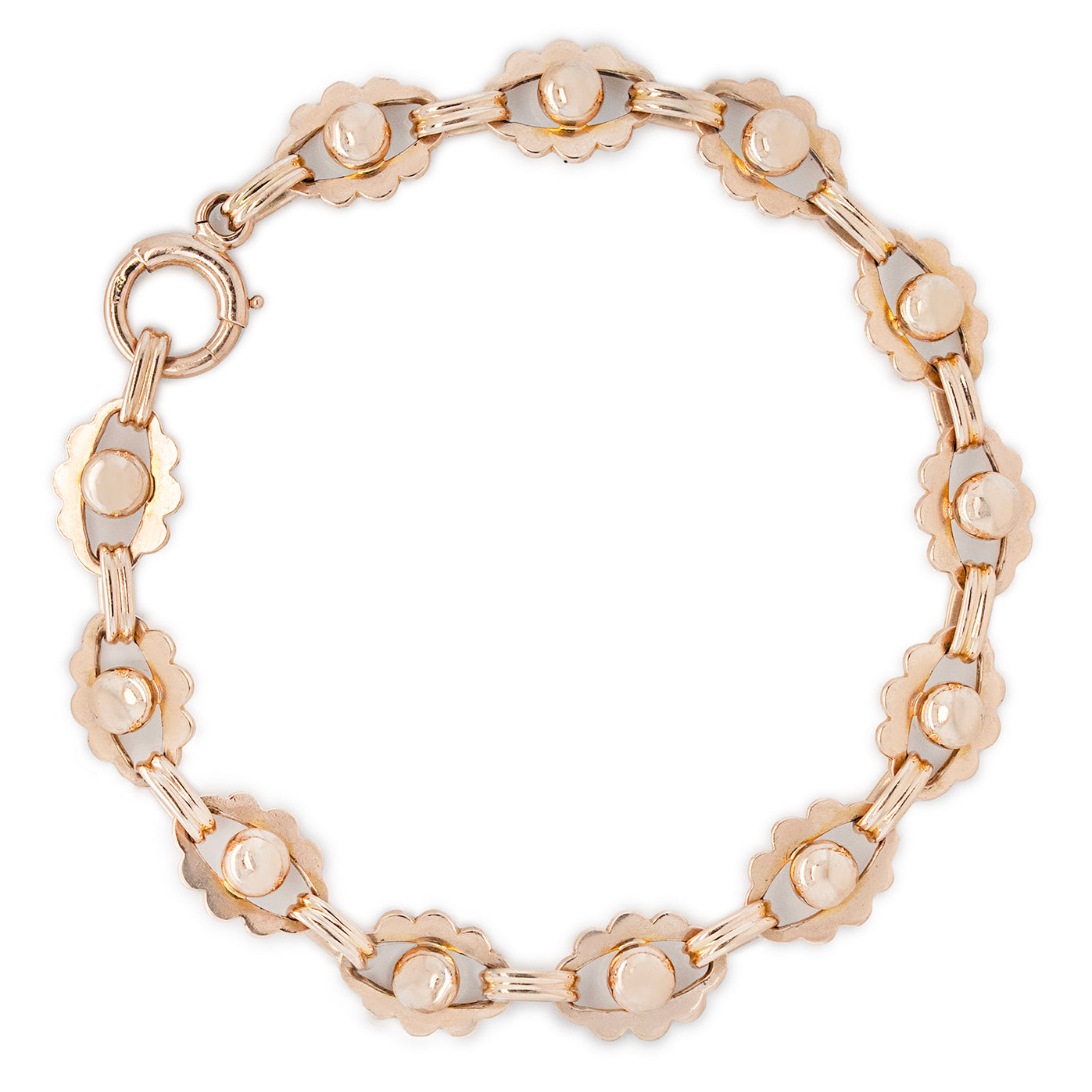 Victorian Gold Bracelet-Charlotte Sayers Antique Jewellery