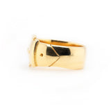 Victorian Gold Buckle Ring-Charlotte Sayers Antique Jewellery