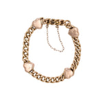Victorian Gold Chain Bracelet-Charlotte Sayers Antique Jewellery