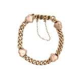 Victorian Gold Chain Bracelet-Charlotte Sayers Antique Jewellery