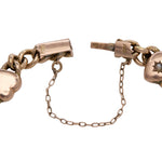 Victorian Gold Chain Bracelet-Charlotte Sayers Antique Jewellery