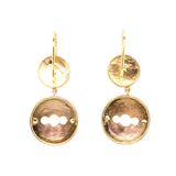 Victorian Gold Drop Earrings-Charlotte Sayers Antique Jewellery