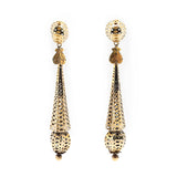 Victorian Gold Drop Earrings-Charlotte Sayers Antique Jewellery