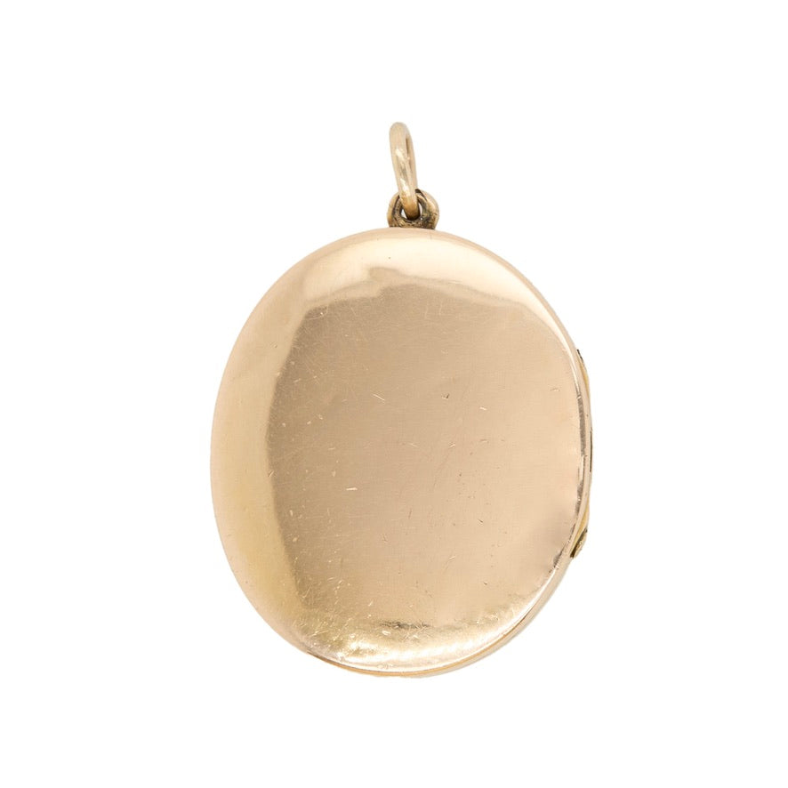 Victorian Gold Locket-Charlotte Sayers Antique Jewellery