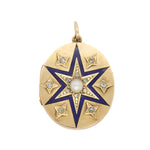Victorian Gold Locket-Charlotte Sayers Antique Jewellery