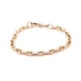 Victorian Gold Marine Link Bracelet-Charlotte Sayers Antique Jewellery