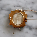 Victorian Gold and Old Cut Diamond Brooch-Charlotte Sayers Antique Jewellery