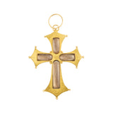 Victorian Gothic Cross Pendant-Charlotte Sayers Antique Jewellery