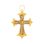 Victorian Gothic Cross Pendant-Charlotte Sayers Antique Jewellery