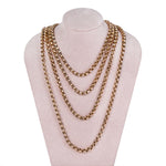 Victorian Guard Chain with Dog Clip-Charlotte Sayers Antique Jewellery