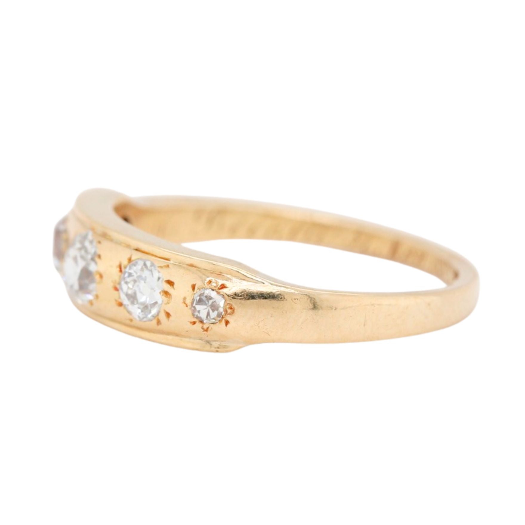 Victorian Gypsy Ring-Charlotte Sayers Antique Jewellery