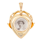 Victorian Heart Locket-Charlotte Sayers Antique Jewellery