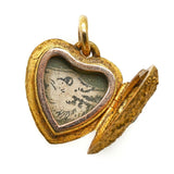 Victorian Heart Locket-Charlotte Sayers Antique Jewellery