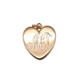 Victorian Heart Locket-Charlotte Sayers Antique Jewellery