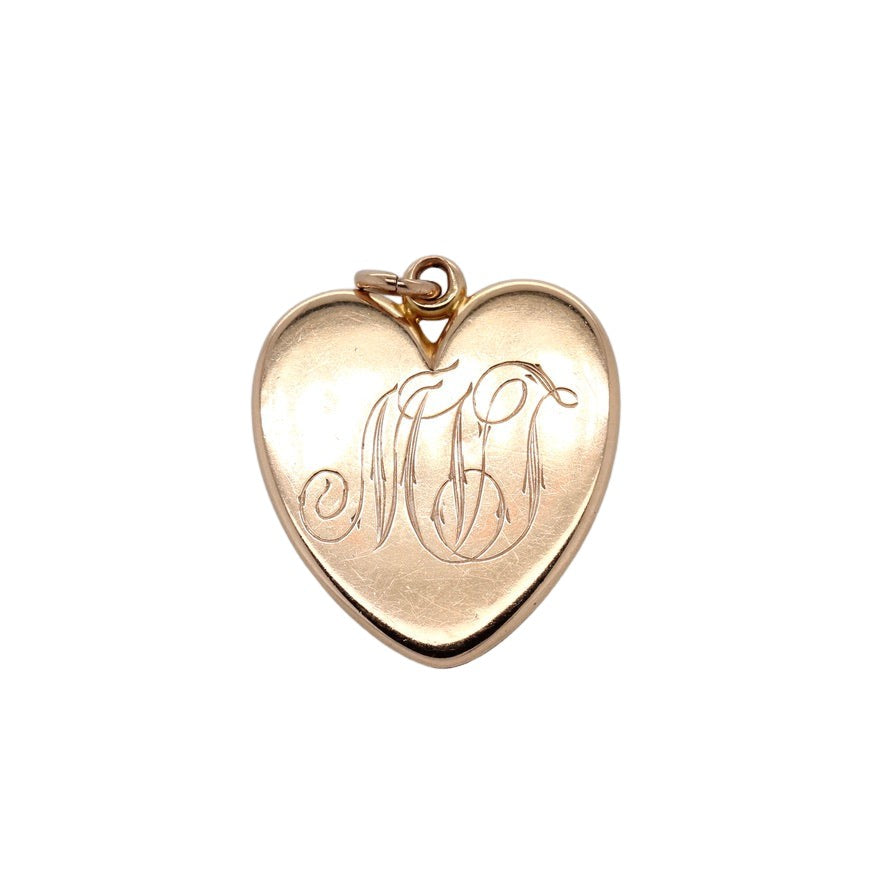 Victorian Heart Locket-Charlotte Sayers Antique Jewellery