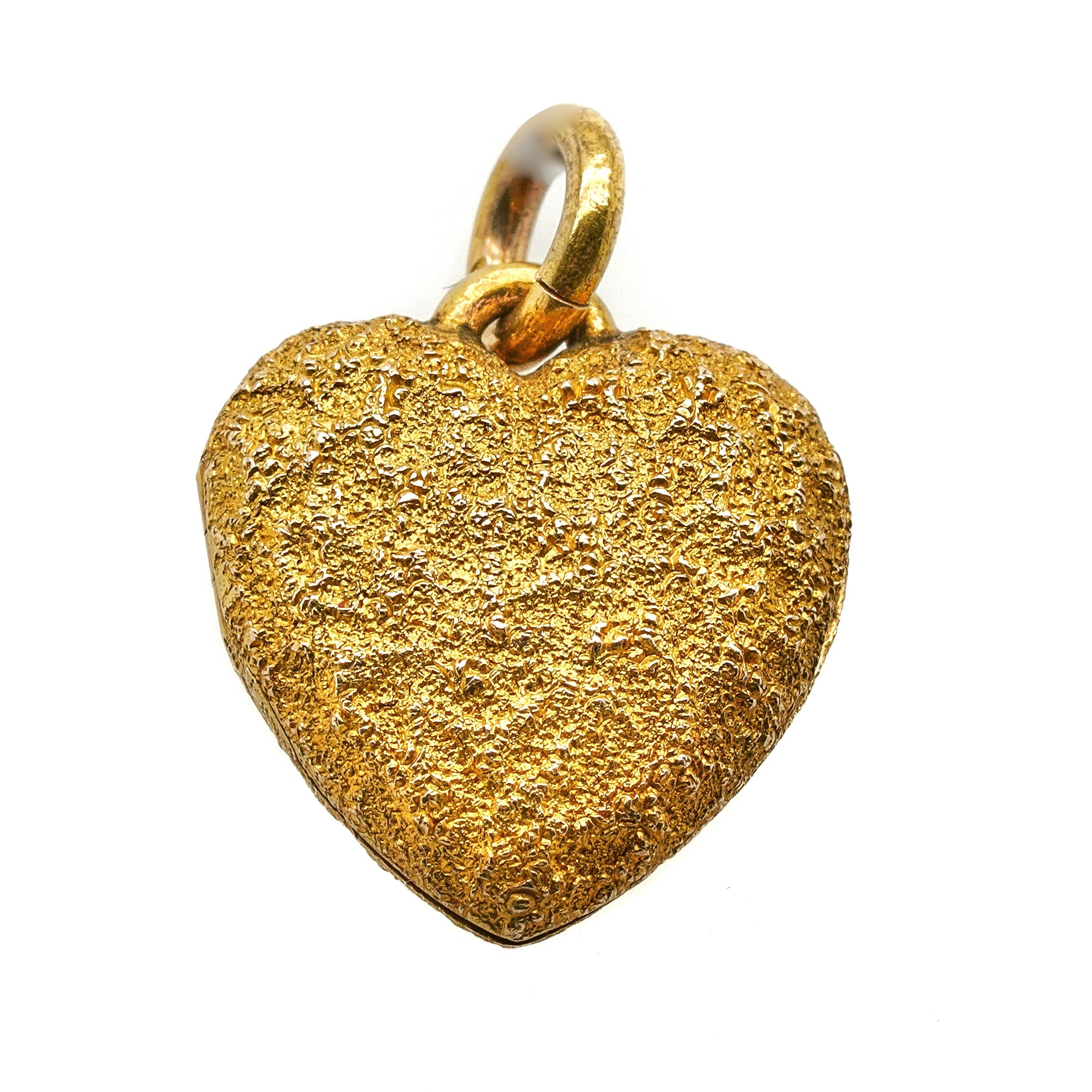 Victorian Heart Locket-Charlotte Sayers Antique Jewellery