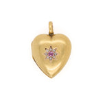 Victorian Heart Locket-Charlotte Sayers Antique Jewellery