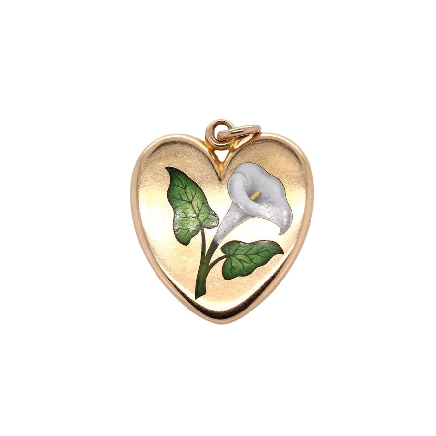 Victorian Heart Locket-Charlotte Sayers Antique Jewellery