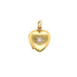 Victorian Heart Locket-Charlotte Sayers Antique Jewellery