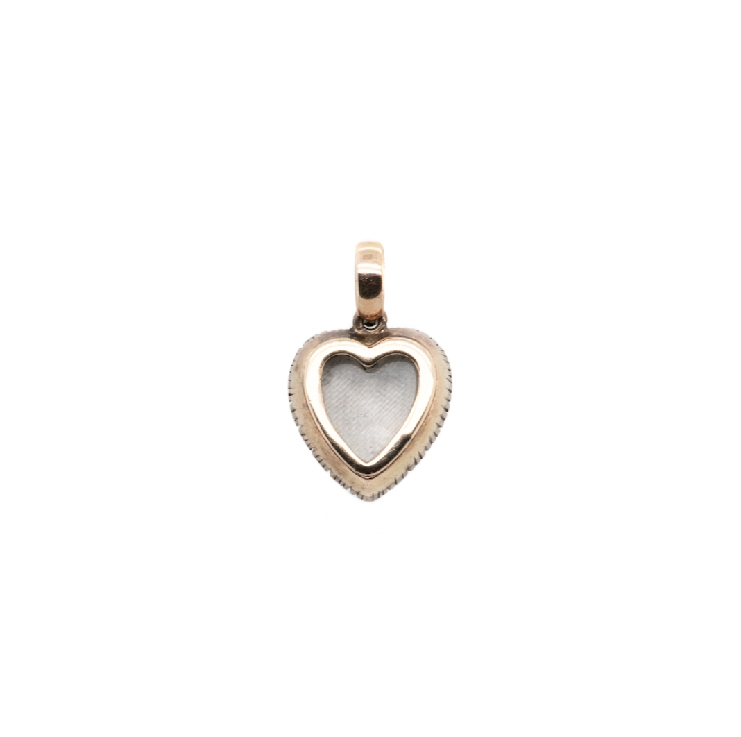 Victorian Heart Pendant-Charlotte Sayers Antique Jewellery