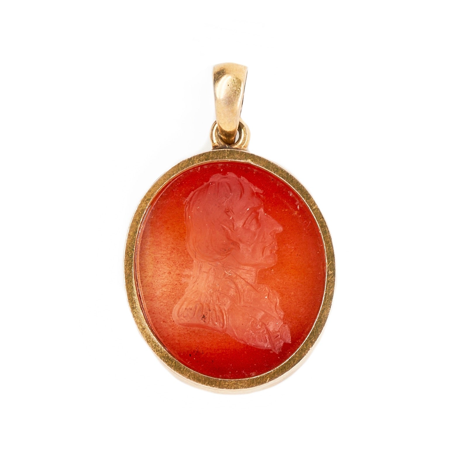 Victorian Intaglio Note Victorian Horatio Nelson Intaglio Pendant – Charlotte Sayers