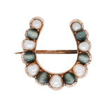 Victorian Horseshoe Brooch-Charlotte Sayers Antique Jewellery